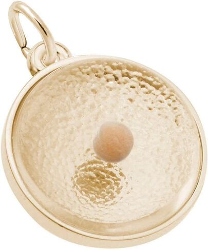 Reeds 10k Yellow Gold Mustard Seed 3D Charm in Saudi Arabia