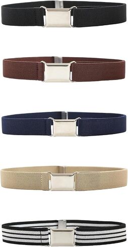 Lazy Waist Belt Children's Elastic Waistband Adjustable Length Waist Ornament Convenient Buckle Jeans Waist in Saudi Arabia