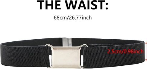 Lazy Waist Belt Children's Elastic Waistband Adjustable Length Waist Ornament Convenient Buckle Jeans Waist in Saudi Arabia