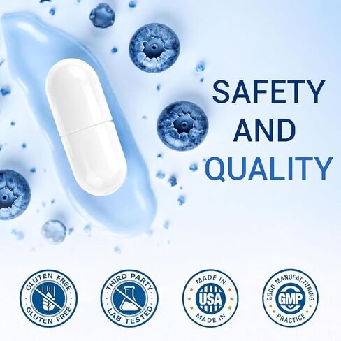 Neurobella 15-in-1 Advanced Eye Formula, 90 Count | Digital Eye Strain & Night Driving Clarity, All 3 Carotenoids (Lutein, Zeaxanthin), Bilberry, Saffron Eye Vitamins in Saudi Arabia