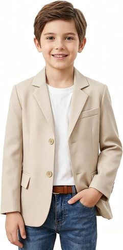 Tuxedo Blazers for Boy Dinner Party Boys Suits Blazer Slim Fit Boy Suit Coat in Kuwait