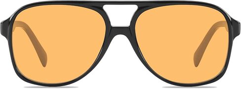 YDAOWKN Retro Aviator Sunglasses for Women Mens Large Frame Classic Vintage 70s Sun Glasses Aviators in Saudi Arabia