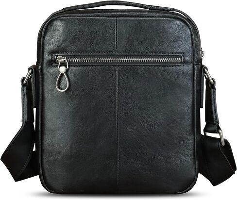 Genuine Leather Messenger Bag for Men Shoulder Crossbody Bag Vintage Man Purse Satchel Handbag in Kuwait