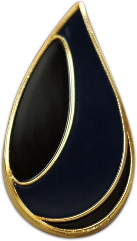 Novel Merk Oil & Hydrocarbon Lapel Pin, Hat Pin & Tie Tack Set - with Clutch Back in Kuwait