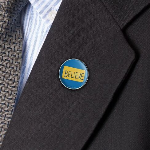 Ted Lasso Believe Metal 1.1" Tie Tack Hat Lapel Pin Pinback in Kuwait