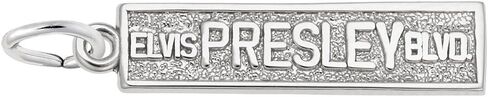 Elvis Presley BLVD Charm, Charms for Bracelets and Necklaces in Kuwait