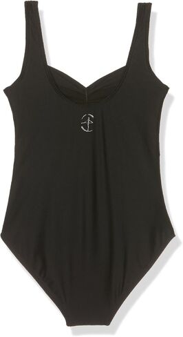 Wearmoi FAUSTINE GIRLS MICROFIBER TANK LEOTARD Black 4-6 in Saudi Arabia