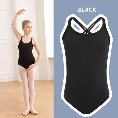 HiDance Ballet Leotards, Cotton Camisole Ballet Leotards for Girls/Toddlers/Kids in Saudi Arabia