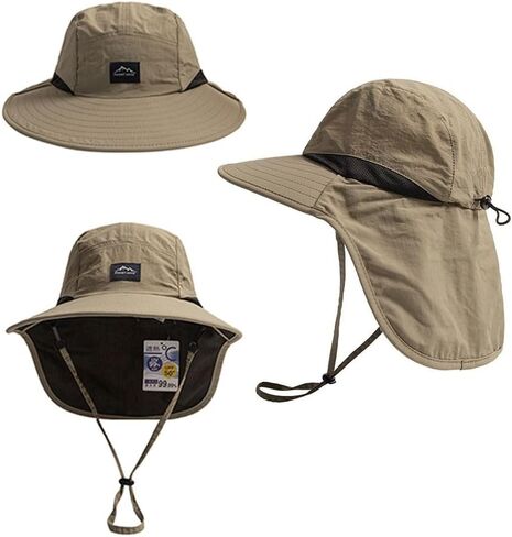 Sun Hat Sunscreen Cap Quick-Drying Panama Cap Bucket Hat Fishing Caps in Kuwait