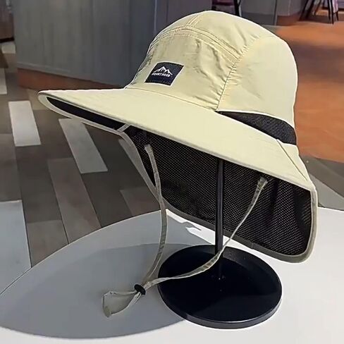 Sun Hat Sunscreen Cap Quick-Drying Panama Cap Bucket Hat Fishing Caps in Kuwait