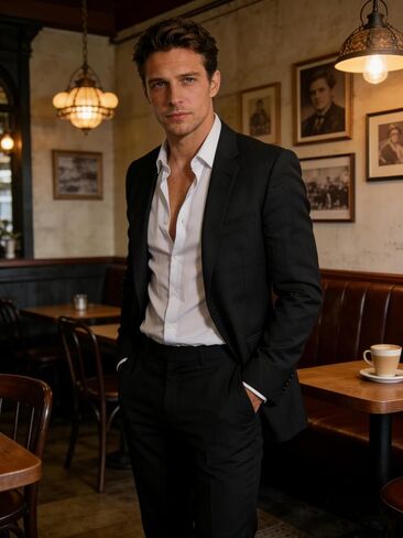 Mens Suit 2 Piece Formal Business Tuxedo for Men Wedding Prom Groom Outfit Blazer Dress Pants Suit Set in Saudi Arabia