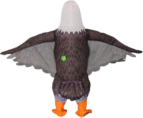 Inflatables Costume, Funny Decor Prop with 9000 RPM Fan Adults Fit 150-190cm (59-75 inch) for Halloween Party in Saudi Arabia