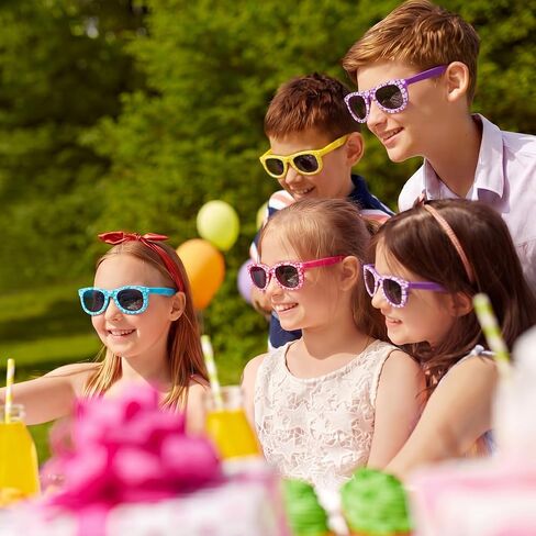 24 Pcs Hibiscus Sunglasses Sunglasses, Plastic Novelty Funny Hawaiian Party Supplies and Favors Glasses Photo Props Pool Party Giveaways Summer Costume Accessories in Kuwait