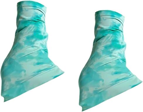 Yiju Figure Skating Leg Warmers Elastic Fashion Accessories Decor Warmer Socks Figure Skating Socks for Gym Winter Training Party, No diamonds, S in Kuwait