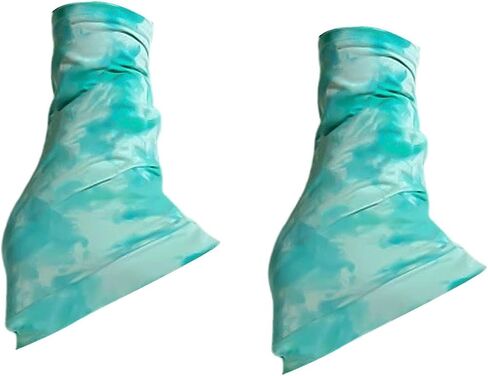Yiju Figure Skating Leg Warmers Elastic Fashion Accessories Decor Warmer Socks Figure Skating Socks for Gym Winter Training Party, No diamonds, S in Kuwait