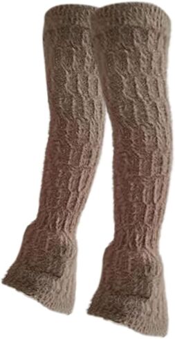 Yiju 2Pcs Figure Skating Leg Warmers Leg Cover Clothing Accessory Boot Socks Sleeves for Winter Activities in Kuwait