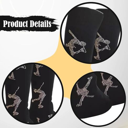 2x Figure Skating Leg Warmers Lightweight Warm Leg Sleeves Boot socks in Kuwait