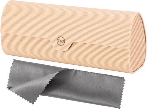 Vemiss Hard Shell Eyeglass Case, Lightweight for Reading Glasses Large Frames, Travel Portable for Women Men in Kuwait