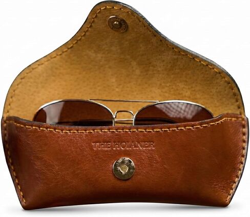 Genuine Leather Eyeglasses Case - Handmade Sunglasses Case in Hoi An - Premium Leather Sunglasses Cases for Men and Women in Saudi Arabia