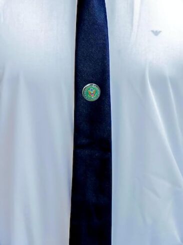 Military Tie Pins - Officially Licensed Army Star | Gift Boxed in Kuwait