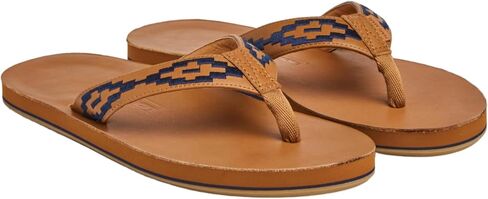 Hari Mari- Fields Camino - Men's Premium Leather Flip Flops with Southwestern Inspired Straps in Saudi Arabia