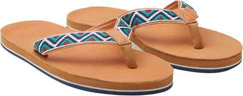 Hari Mari- Fields Camino - Men's Premium Leather Flip Flops with Southwestern Inspired Straps in Saudi Arabia