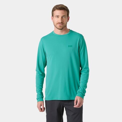 قميص Helly-Hansen LIFA Active Solen طويل الأكمام للرجال للحماية من الشمس، خفيف الوزن، ماص للرطوبة للإبحار والمشي لمسافات طويلة in Kuwait