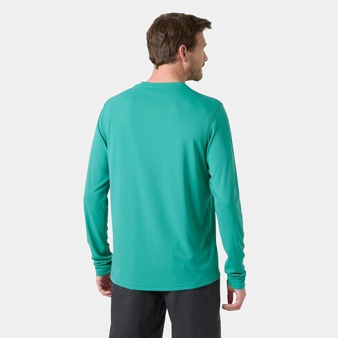 قميص Helly-Hansen LIFA Active Solen طويل الأكمام للرجال للحماية من الشمس، خفيف الوزن، ماص للرطوبة للإبحار والمشي لمسافات طويلة in Kuwait