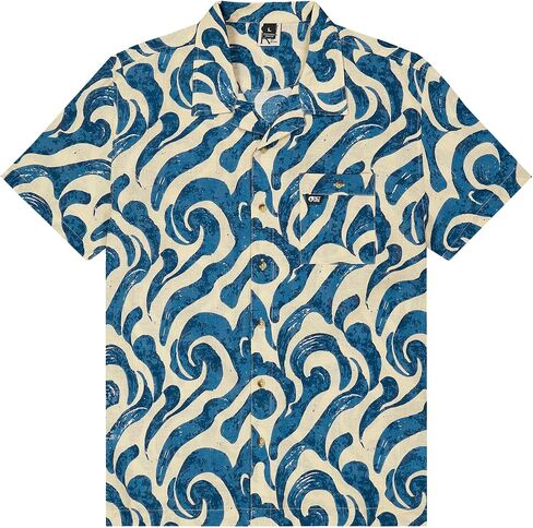 Picture Organic Men's Mokara Shirt - Lightweight Athletic Button-Down Shirt for Travel & Outdoor Use in Saudi Arabia