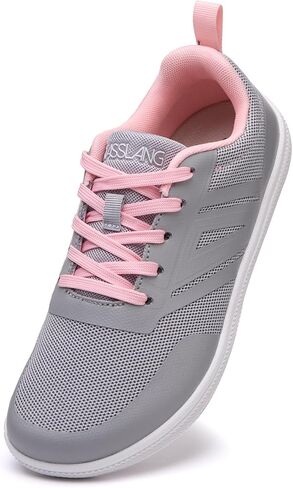 Women's Minimalist Barefoot Shoes | Wide Toe Box Zero Drop Sole | Breathable Lightweight Non-Slip Flexible Sneakers for Multi-Scene Daily Wear in Kuwait