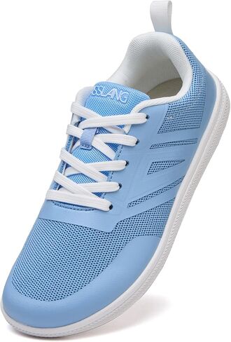 Women's Minimalist Barefoot Shoes | Wide Toe Box Zero Drop Sole | Breathable Lightweight Non-Slip Flexible Sneakers for Multi-Scene Daily Wear in Kuwait