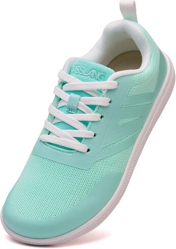 Women's Minimalist Barefoot Shoes | Wide Toe Box Zero Drop Sole | Breathable Lightweight Non-Slip Flexible Sneakers for Multi-Scene Daily Wear in Kuwait