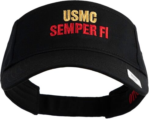 USMC Semper Fi Design حاجب الشمس من القطن المطرز in Kuwait