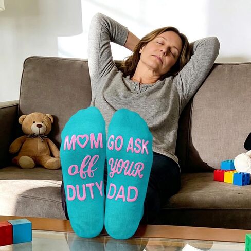Veachog Mom Socks for Wife, Grandma Socks, Birthday Gifts for Mom Wife Grandma, Non-Slip Socks for Mom Grandma in Kuwait