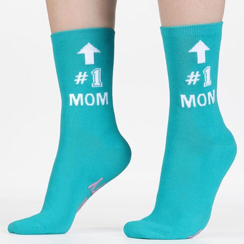 Veachog Mom Socks for Wife, Grandma Socks, Birthday Gifts for Mom Wife Grandma, Non-Slip Socks for Mom Grandma in Kuwait