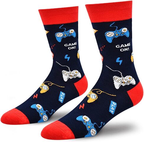 GOLIN Funny Saying Crew Socks, Novelty Gifts for Men Women Teens in Kuwait