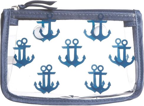BOGG BAG Clear Designer Zipper Insert (Set of 2) Travel Organizer Storage Pop In Original Bogg and Baby (Navy Anchor) in Saudi Arabia