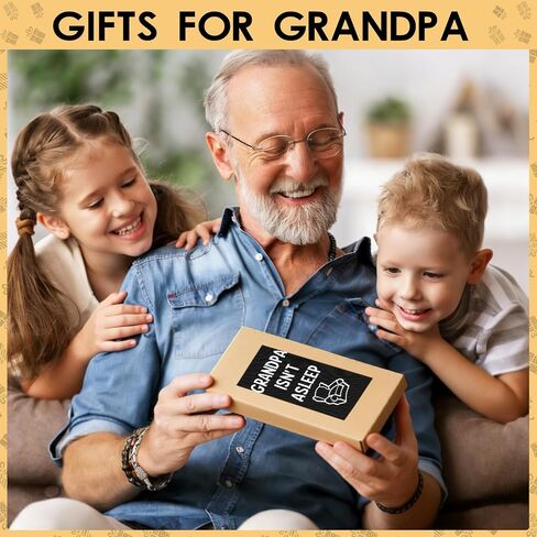 Grandpa Fathers Day Gift Funny Gifts for Grandpa Non Slip Socks Mens Birthday Gifts for Grandpas from Grandkids Fathers Day Gift for Grandpa Presents for Grandfather Papa Stocking Stuffers in Saudi Arabia