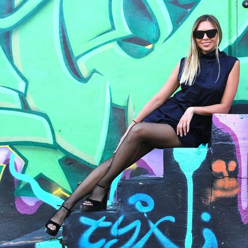 Millennials In Motion Sheer Elegance Patterned Tights in Saudi Arabia