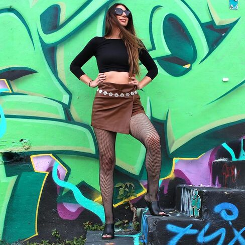 Millennials In Motion Sheer Elegance Patterned Tights in Saudi Arabia