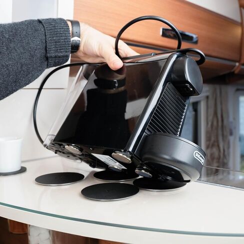 silwy® Magnet Power Bundle XXL – Smart Storage Solution for Small Coffee Machines – Includes Removable Metal Pads – Perfect for Travel in Saudi Arabia