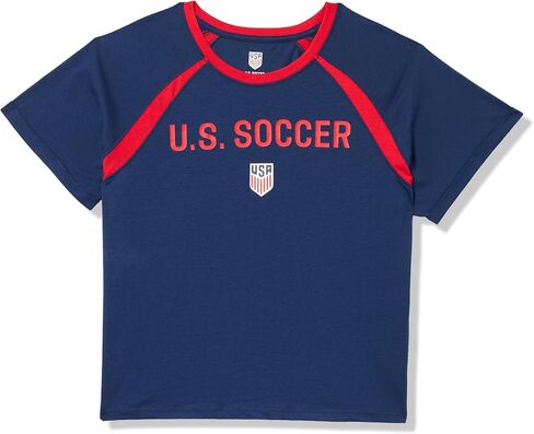 Outerstuff FIFA World Cup 2026 Girls Just Victory Short Sleeve Crop Tee in Kuwait