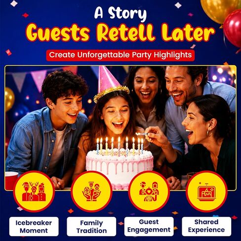Toughty Relighting Birthday Candles, Trick Candles that Reignite After Blowing Out, Colorful Spiral Cake & Cupcake Toppers for Kids & Adults, Fun Party Supplies for Birthdays & Events, 24 Count in Saudi Arabia