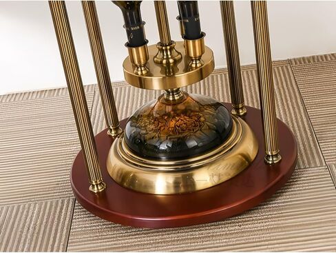 Grandfather Clocks Metal Floor Standing Clock Quartz Silent Wine Rack for Villa Decor in Kuwait