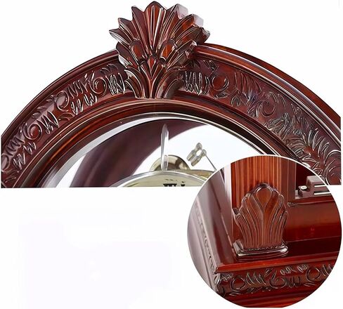 Grandfather Clocks Wood Grandfather Clock Floor Mechanical Pendulum Chimes Movement for Home in Kuwait