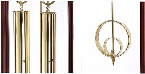 Grandfather Clocks Wood Grandfather Clock Floor Mechanical Pendulum Chimes Movement for Home in Kuwait