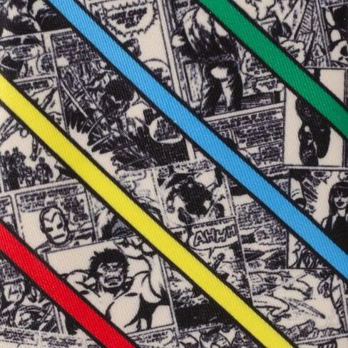 Cufflinks Inc. ربطة عنق رجالية من Marvel Comic Stripe باللون البني in Kuwait