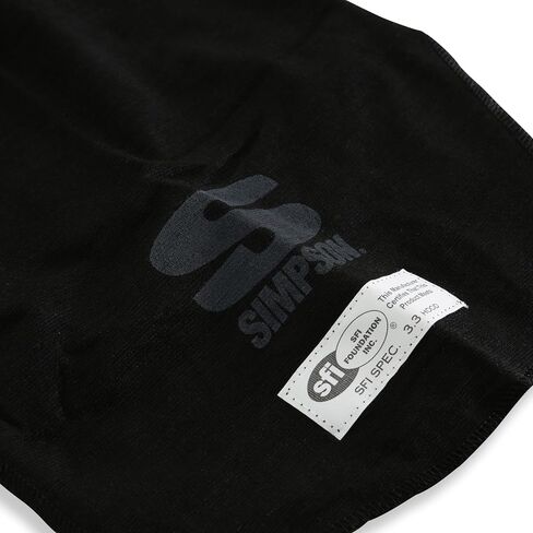 SIMPSON Racing 23091K Pro-Fit Headsock - Single Eye Balaclava - Black - Each in Kuwait