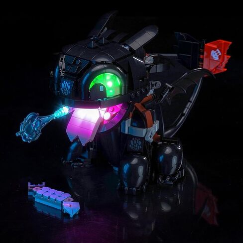 Light kit Compatible with Lego 10375 How to Train Your Dragon: Toothless - No Model Only Light, LED Lighting Accessories Compatible with Lego 10375 (Standard Version) in Kuwait