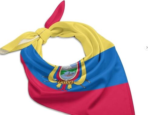 ECUADOR FLAG Bandana HEAD WRAP SCARF LARGE SIZE: 22 X 22 in Kuwait